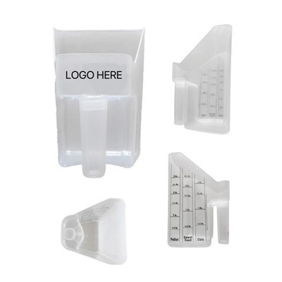 3 Quart plastik Feed Scoop