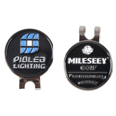 Mou emaye boul gòlf Maker mayetik chapo Clip